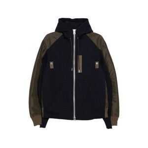 Sacai Blue Jackets - Hooded Jackets Men